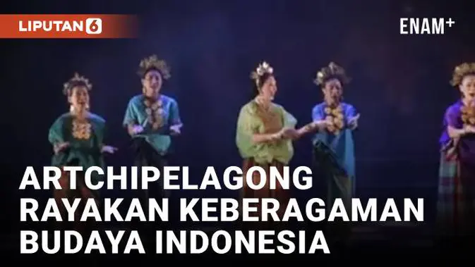 Tarian Nusantara Berpadu Rekor Muri di Panggung Artchipelagong yang Spektakuler