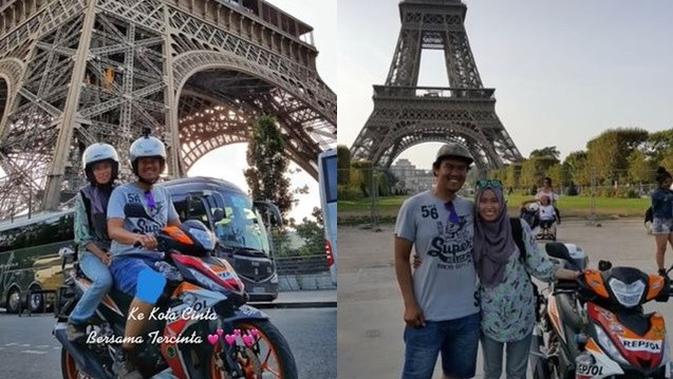 Viral Pasangan Keliling Puluhan Negara Pakai Sepeda Motor, Bikin Takjub - Liputan6.com