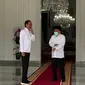 Presiden Jokowi dan Jusuf Kalla atau JK bertemu di Istana Kepresidenan Yogyakarta. (Istimewa)