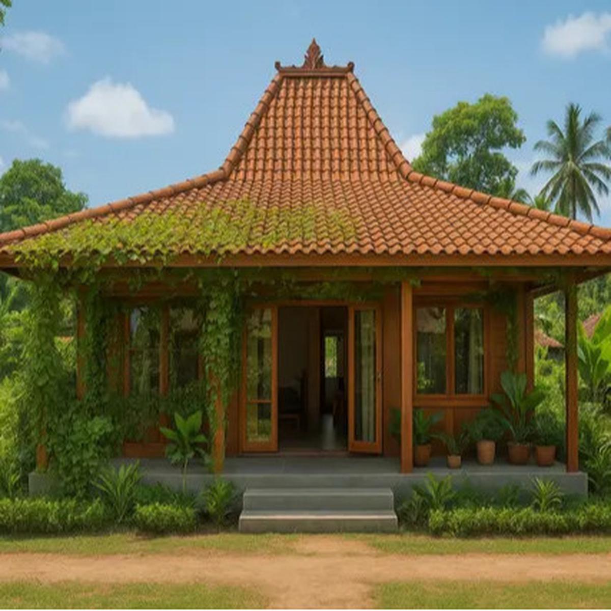 7 Ide Model Rumah Joglo Sederhana Tapi Indah di Kampung, Adem dan Nyaman Ditinggali usai Pensiun