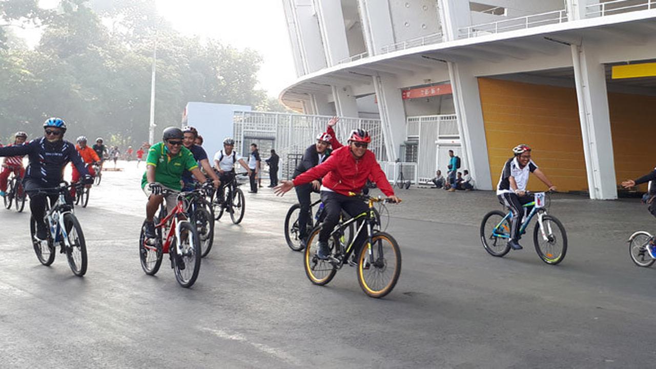 Dorong Masyarakat Bike to Work, Menpora Canangkan Rabu Bersepeda