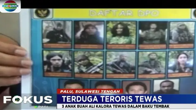 Kapolda Sulawesi Tengah Brigadir Jenderal Lukman Wahyu mengatakan, kini kekuatan kelompok Ali Kalora makin melemah.