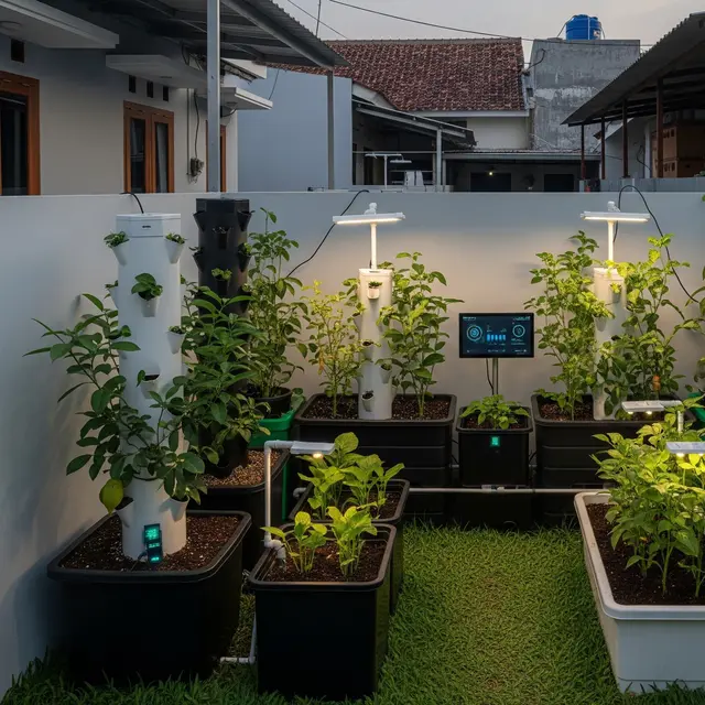 9 Ide Kebun Buah Mini Belakang Rumah Model Urban Farming Modern, Taman Estetis Penuh Hasil