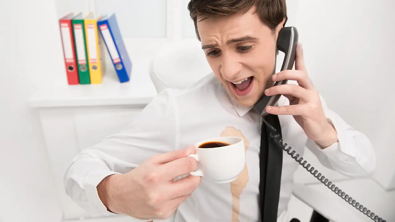 Coffee Stain on Clothes