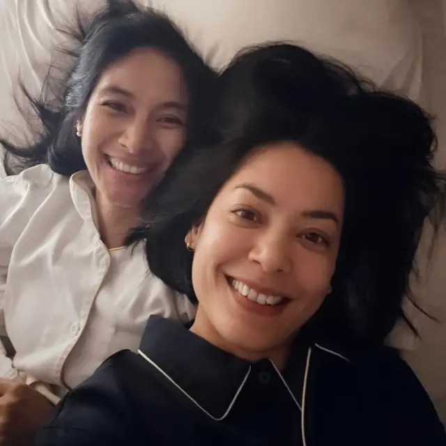 Lulu Tobing dan Happy Salma
