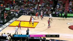 Berita video game recap NBA 2017-2018 antara Miami Heat melawan Philadelphia 76ers dengan skor 108-99.
