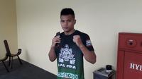Petarung One Fighting Championship, Elipitua Siregar (Liputan6.com / Luthfie Febrianto)