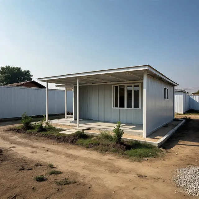 Rumah Sederhana Pakai Baja Ringan