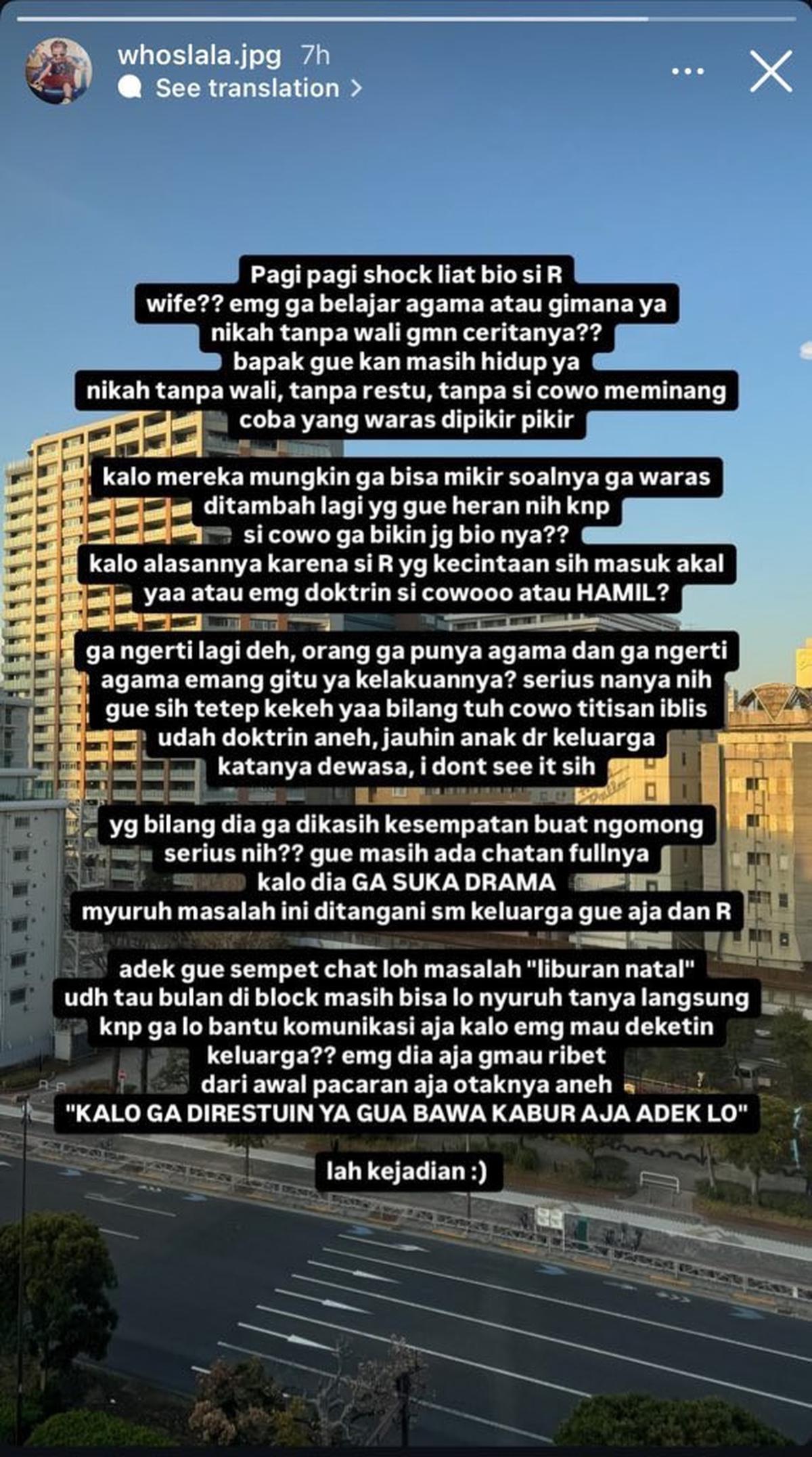 Kakak Ratu Sofyan Murka, Sindir Cornelio Sunny Soal Nikah Tanpa Wali dan Kabar Kehamilan