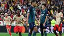 Sebagai wakil Premier League di kompetisi antar-klub Eropa, seperti Liga Champions dan Liga Europa, Arsenal layak diunggulkan saat menghadapi tim-tim semenjana dari liga top Eropa lainnya. Namun Arsenal nyatanya pernah tersandung oleh klub-klub asal Prancis yang notabene tak diunggulkan. Tercatat ada 4 klub asal Prancis yang pernah mengalahkan The Gunners di kompetisi antar-klub Eropa. Klub mana saja? Ini dia daftar lengkapnya! (AFP/Denis Charlet)