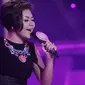 Icha Mamamia membawakan lagu Tak Tahan Lagi milik Melly Goeslaw yang berirama disco menjadi rock tak memuaskan si empunya lagu.