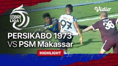 Berita video highlights laga pekan ke-25 BRI Liga 1 2021/2022 antara Persikabo 1973 melawan PSM Makassar yang berakhir dengan skor 3-0, Selasa (15/2/2022) sore hari WIB.