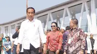 Presiden Joko Widodo (Jokowi) didampingi Menteri Badan Usaha Milik Negara, Rini M Soemarno mengunjungi Kabupaten Sibolga. Dok BUMN