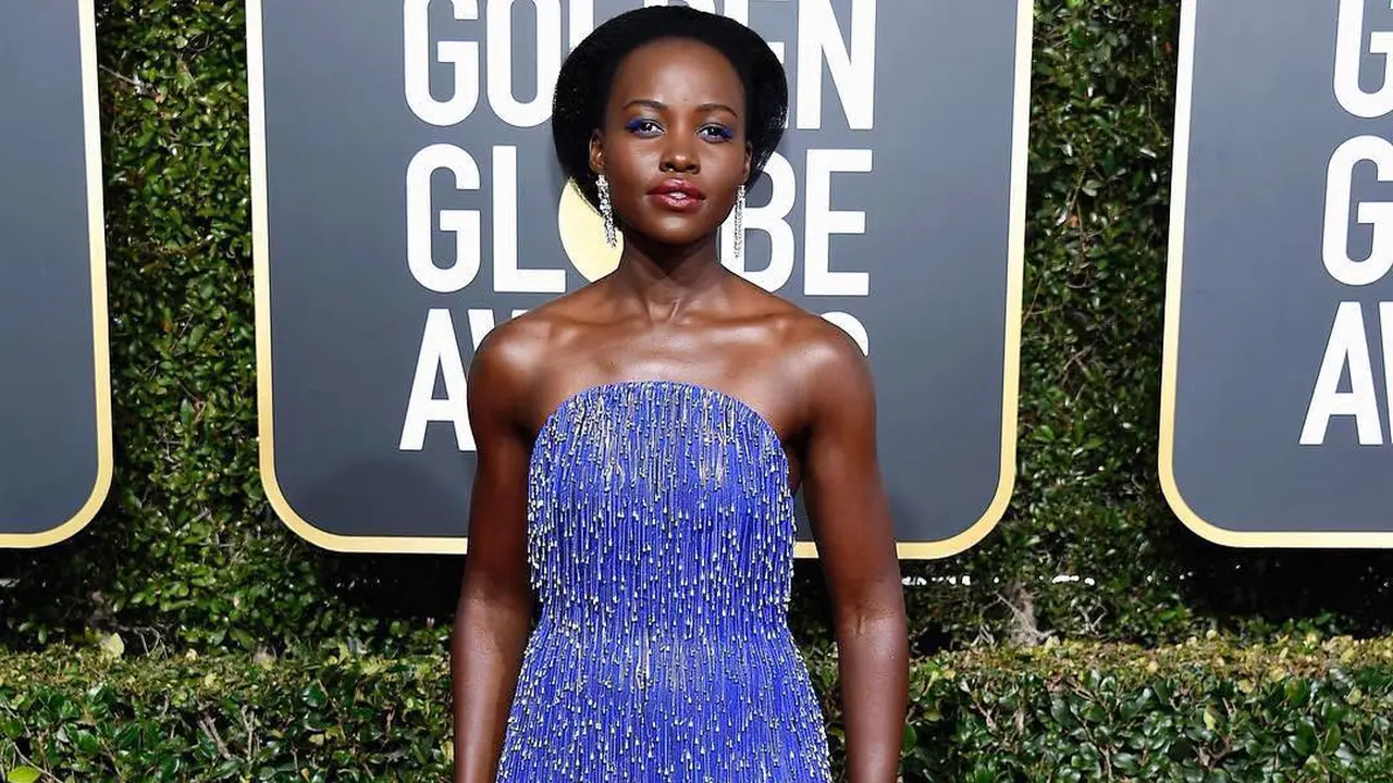 [Fimela] Golden Globes 2019-Lupita Nyongo