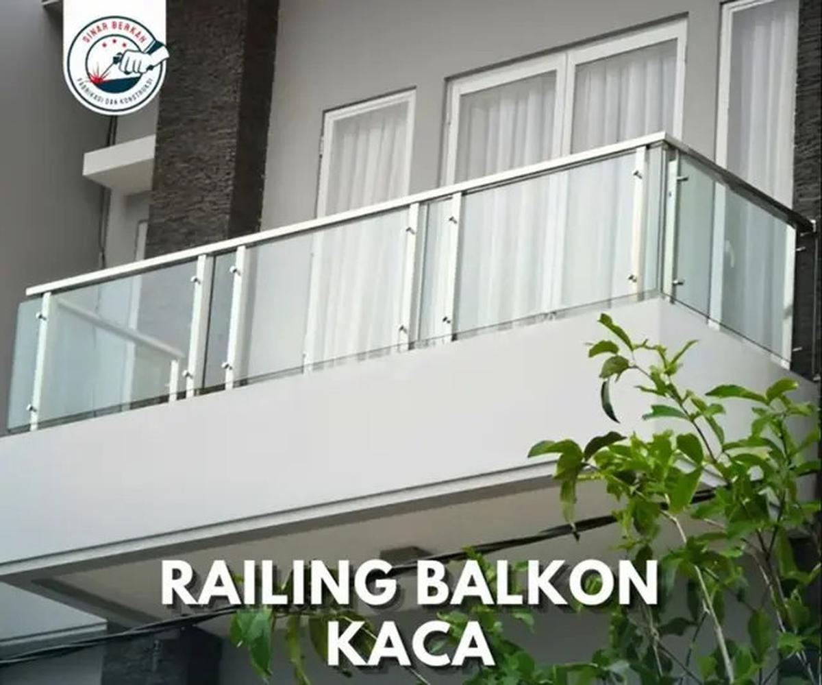 5 Model Pagar Balkon Minimalis dan Elegan, Bentuk Terbaru yang Modern