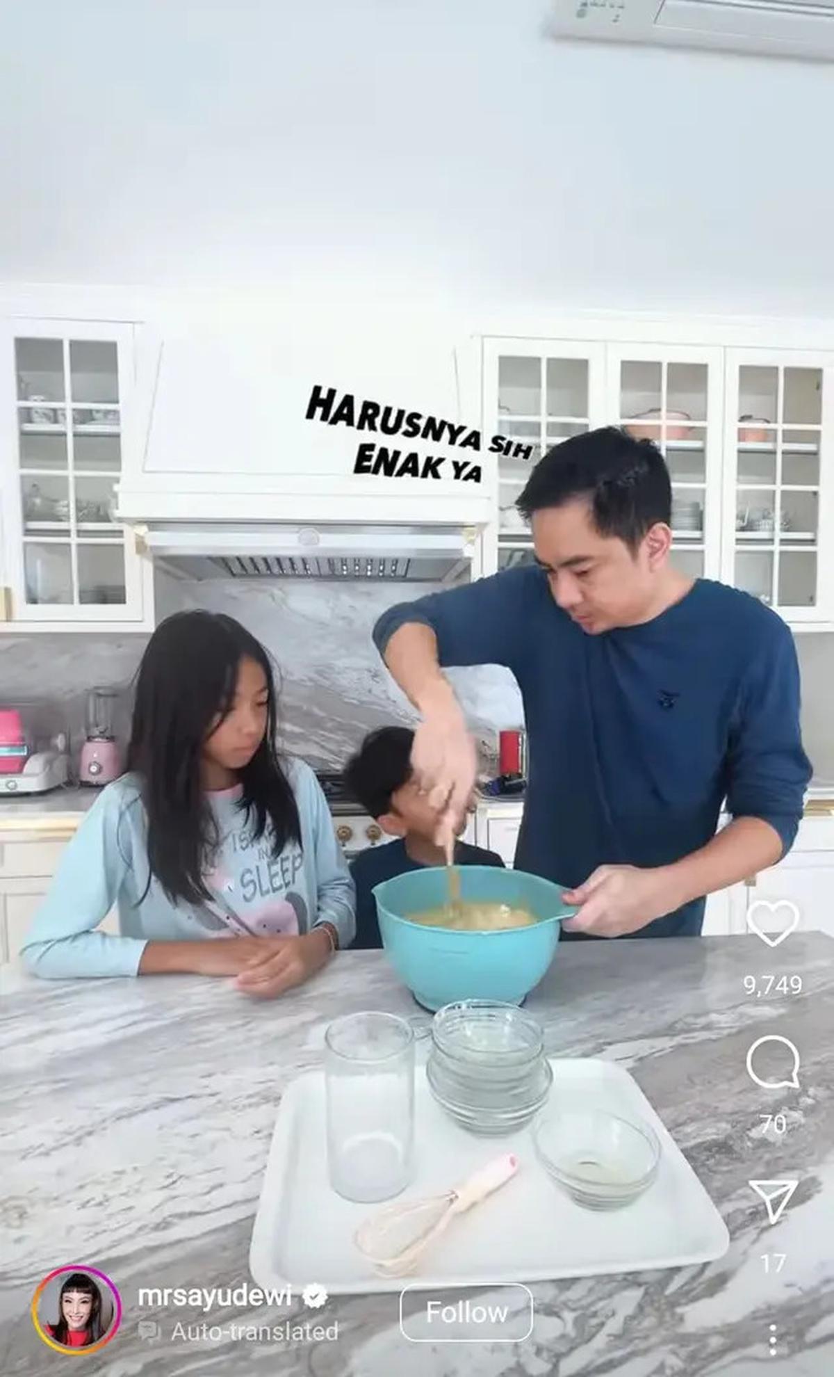 Potret Dapur Ayu Dewi, Elegan dengan Sentuhan Klasik Modern