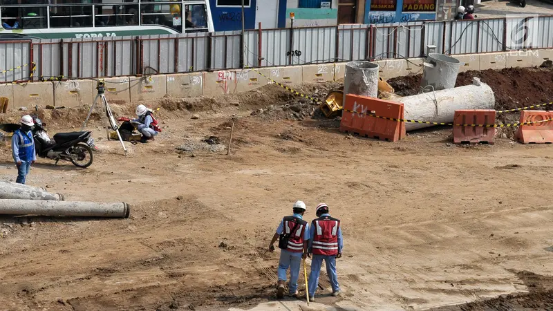 Pembangunan Underpass Kuningan Kembali Dikerjakan