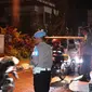 Personel polisi bertugas mengamankan arus mudik dan balik Lebaran Idul Fitri 2023.(Foto: dokumentasi Polres Bogor)
