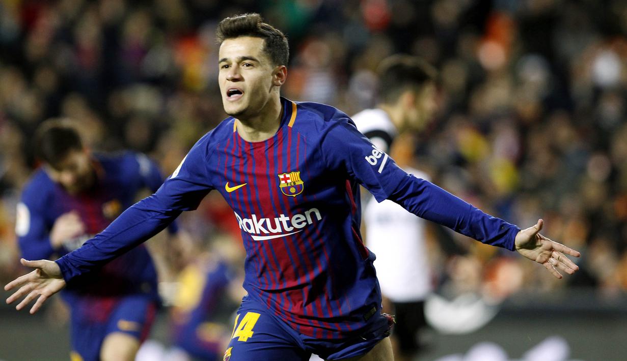 8. Philippe Coutinho (Barcelona) - 30 juta euro. (AP/Alberto Saiz)