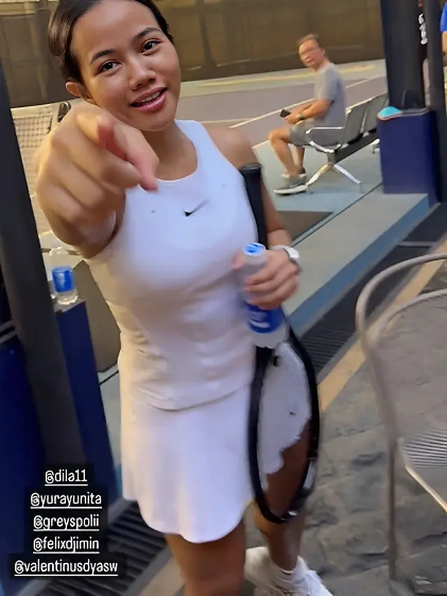 7 Potret Yura Yunita Latihan Tenis, Bakal Ikut Sport Party