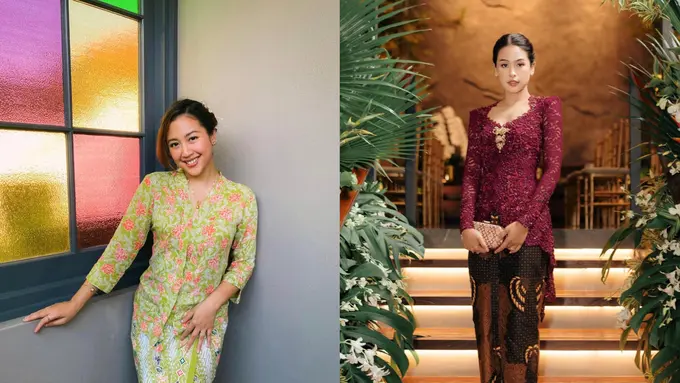Inspirasi kebaya simpel dari para artis yang bisa dijadikan referensi untuk merayakan Lebaran