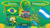 Brasil Vs Honduras (Bola.com/Adreanus Titus)