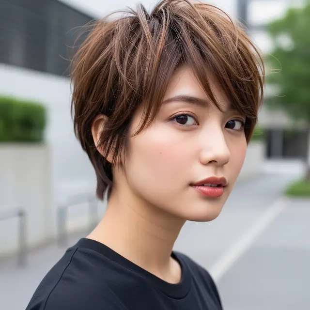 Tomboy Cut ala Wanita Anime