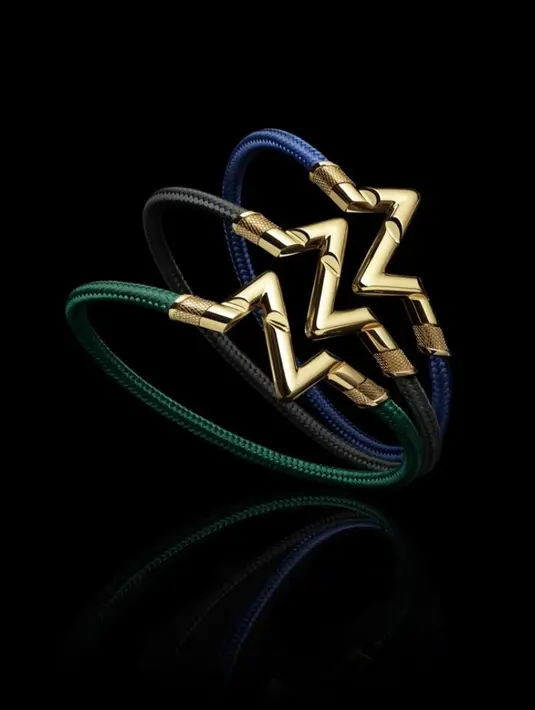 Gelang ini mengekspresikan semangat kasualnya, melalui lima corak warna, sehingga mampu beradaptasi dengan gaya setiap orang berdasarkan kesempatan dan suasana hati mereka. (Dok/LouisVuitton).