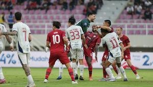 Persis Solo menelan kekalahan 1-3 dari Persita Tangerang pada laga pekan ke-16 BRI Super League di Stadion Manahan, Solo, Minggu (4/1/2026) sore WIB. (dok. Persis Solo)