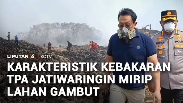 Mirip Kebakaran Lahan Gambut, hingga Hari Kelima Api di TPA Jatiwaringin Masih Berkobar