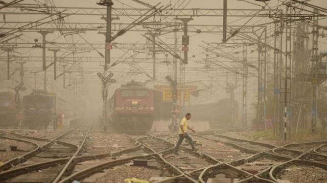Polusi udara akut melanda ibu kota India, New Delhi (AFP)