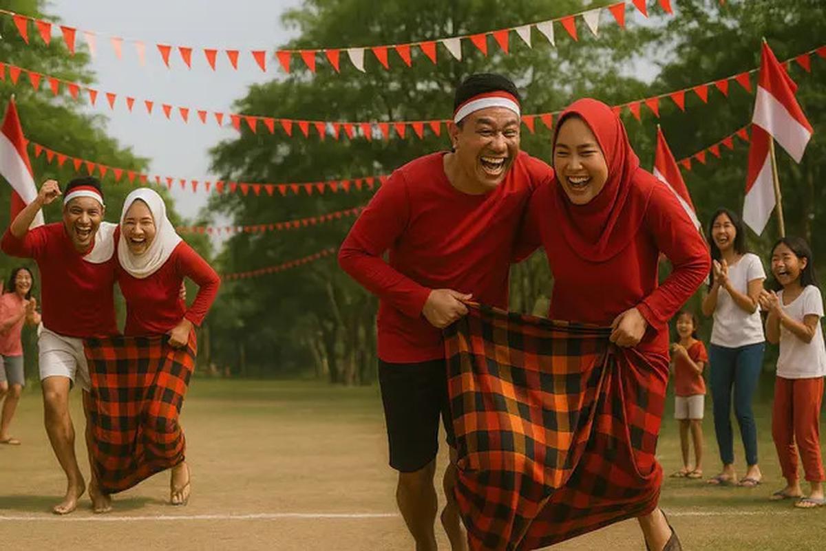 8 Inspirasi Lomba Couple 17 Agustus, Seru dan Menghibur Penonton