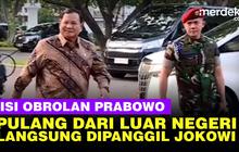 VIDEO: Terungkap Isi Pembicaraan Prabowo Dengan Jokowi, Termasuk Soal Sikap Politik