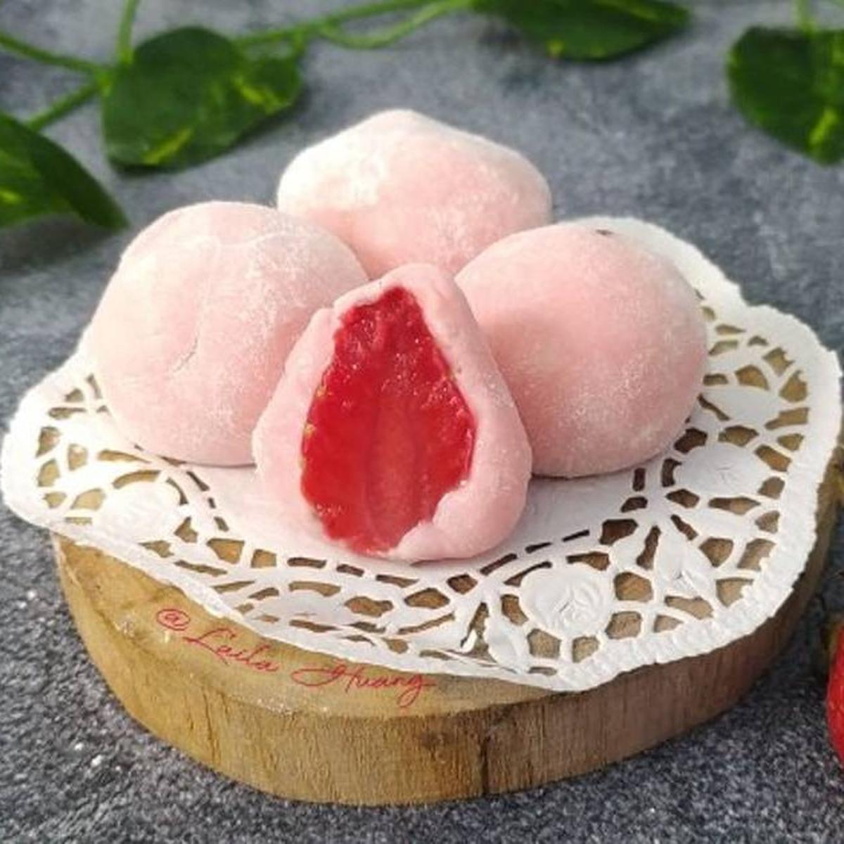 Resep Membuat Mochi Strawberry