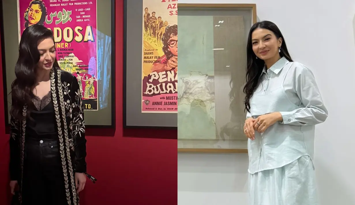 Sebagai seorang seniman, Raline Shah kerap hadiri sejumlah pameran seni. Terbaru, ia terlihat menghadiri pembukaan Art SG di Singapura [@ralineshah]