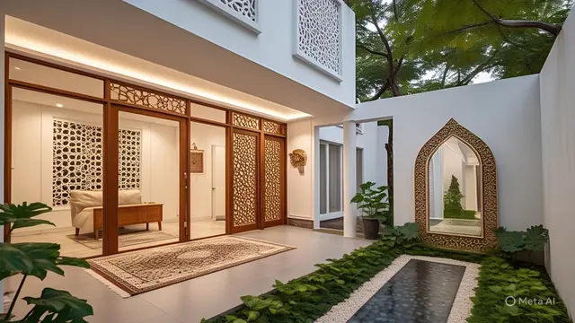 Desain Rumah Islami Bergaya Skandinavia