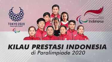 Atlet paralimpik Indonesia berhasil meraih capaian membanggakan di ajang Paralympic Games Tokyo 2020.