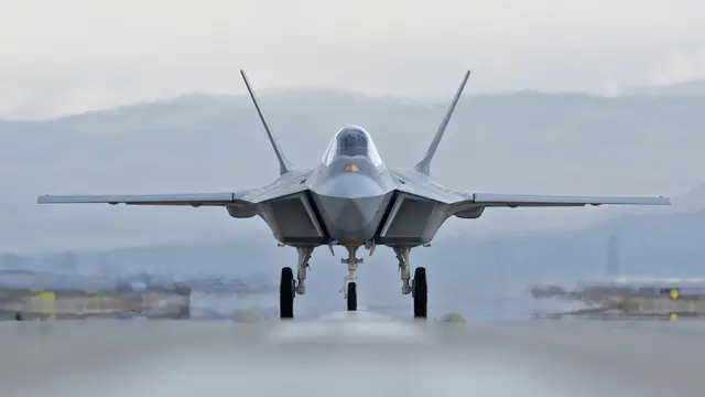 Pesawat tempur KAAN produksi Turkish Aerospace (Dok tusas.com)