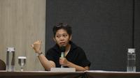 Komisioner KPAI, Dian Sasmita dalam Rapat Koordinasi Klaster Perlindungan Khusus Anak Hasil Pengawasan KPAI Tahun 2023. (Foto: Istimewa)