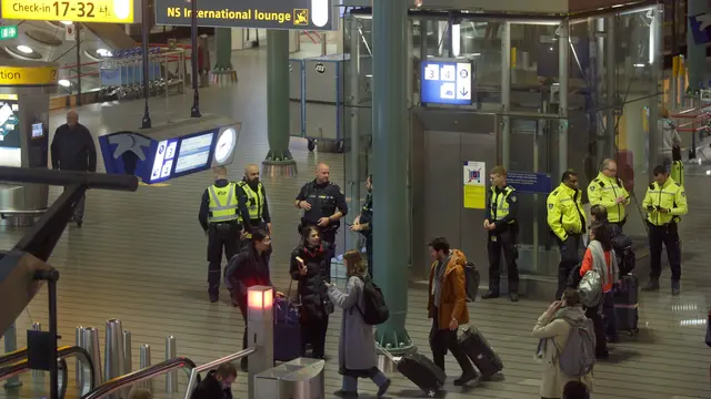Kehebohan Melanda Bandara Schiphol