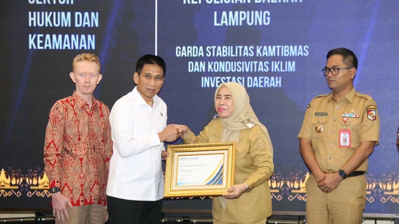 Wamendagri Akhmad Wiyagus dalam acara Lampung Post Executive Forum di Kota Bandar Lampung