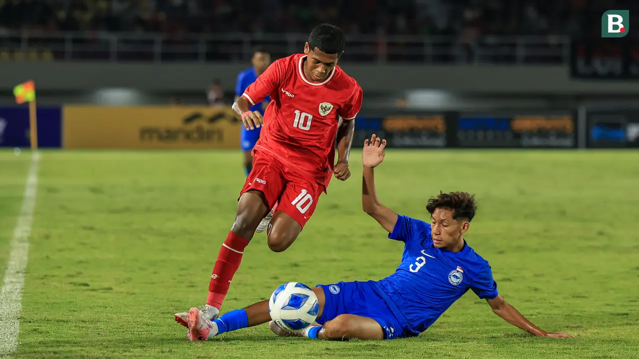 Timnas Indonesia U-16 vs Singapura: Grup A Piala AFF U-16 2024