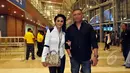 Krisdayanty dan Raul saat ditemui di Indonesia Convention Exhibition (ICE) untuk menonton konser Katy Perry, Tangsel (9/5/2015). (Liputan6.com/Panji Diksana)