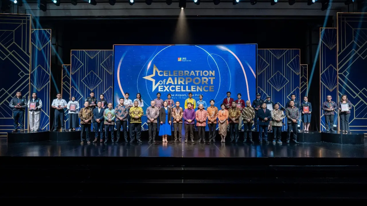 JAS Airport Services menegaskan komitmen layanan kelas dunia lewat Celebration of Airport Excellence.