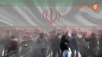 Banner Infografis Iran Terbelah