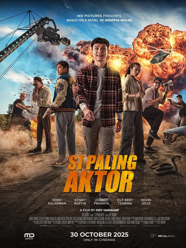 Poster film Si Paling Aktor. (Foto: Dok. MD Pictures)