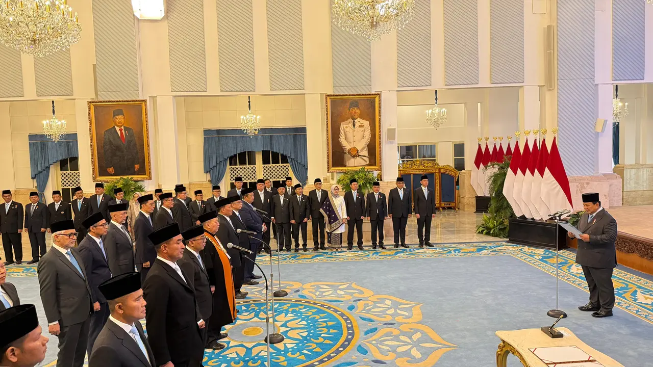 Prabowo Lantik Irjen Suyudi Ario Seto Jadi Kepala BNN