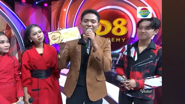 Syarif (Tuban) meraih Golden Ticket Dangdut Academy 8. (YouTube/ Indosiar)