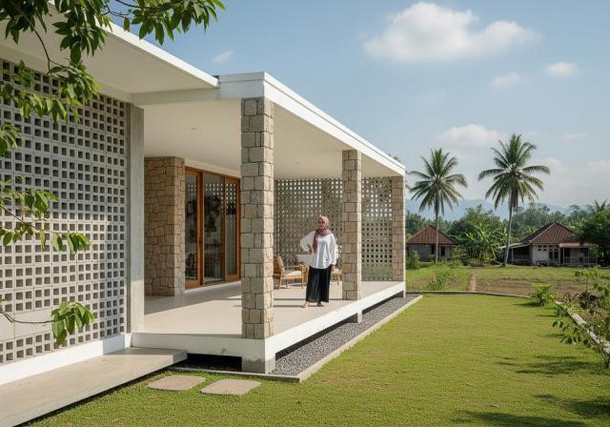 10 Desain Rumah Minimalis Modern yang Cocok Dibangun di Kampung, Sederhana tapi Elegan