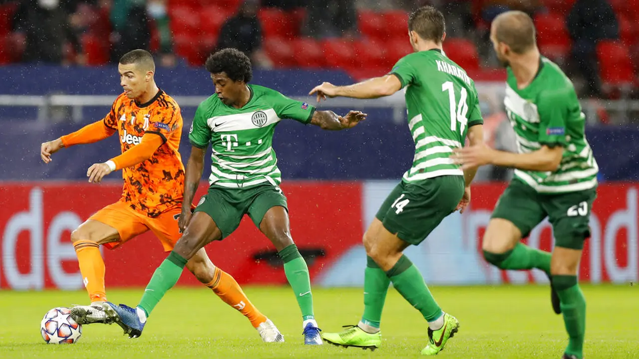 FOTO: Juventus Hajar Ferencvaros 4-1 di Liga Champions